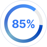 85%